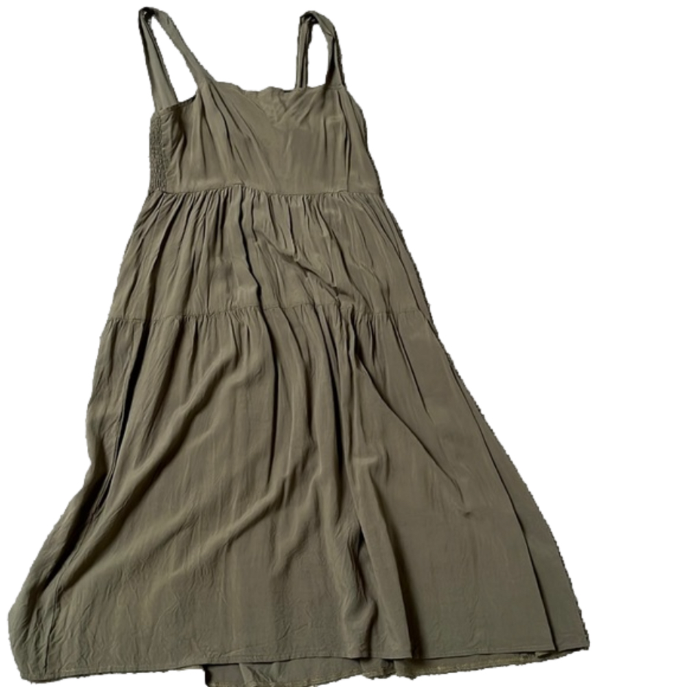 Shein olive green dress